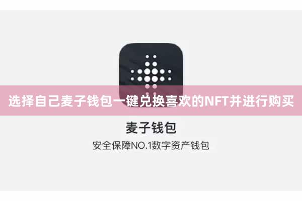 选择自己麦子钱包一键兑换喜欢的NFT并进行购买