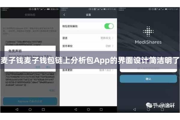 麦子钱麦子钱包链上分析包App的界面设计简洁明了