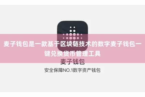 麦子钱包是一款基于区块链技术的数字麦子钱包一键兑换货币管理工具